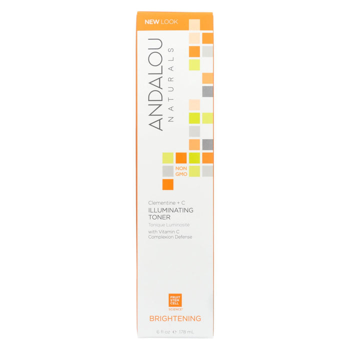 Andalou Naturals Brightening Clementine Plus C Illuminating Toner - 6 Fl Oz.