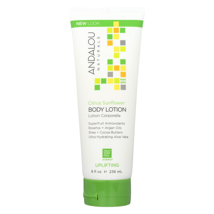 Andalou Naturals Body Lotion - Citrus Verbena Uplifting - 8 Fl Oz.