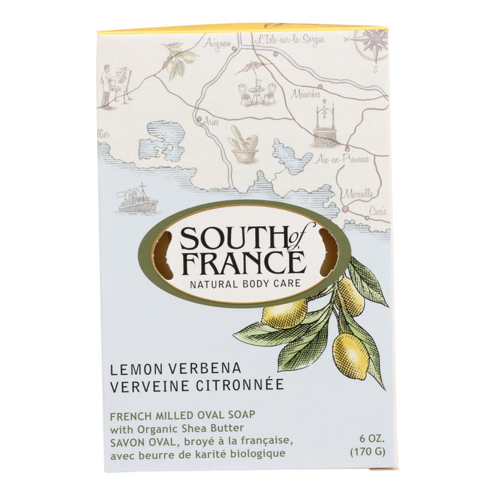 South Of France Bar Soap - Lemon Verbena - Full Size - 6 Oz.