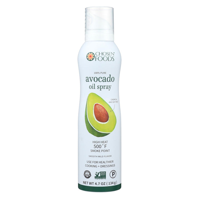 Chosen Foods Avacado Oil - 100%pure - Spry - Case Of 6 - 4.7 Fl Oz.