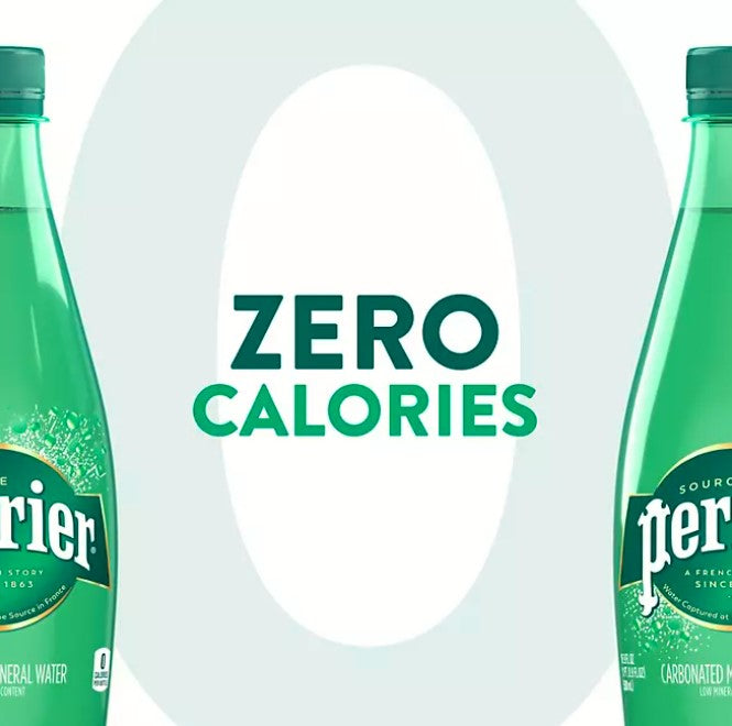 Perrier Sparkling Natural Mineral Water 16.9 fl. oz. pack of 24